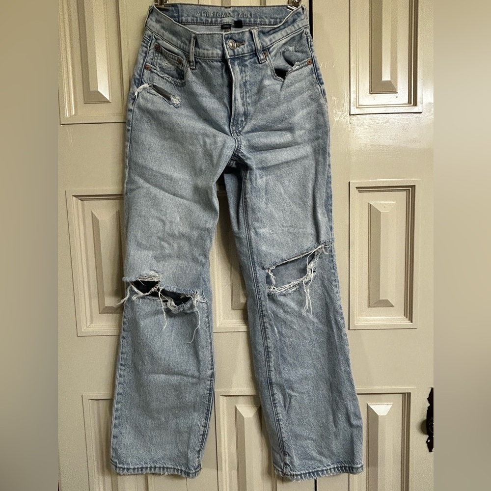 American Eagle Outfitters Light Blue Denim Jeans